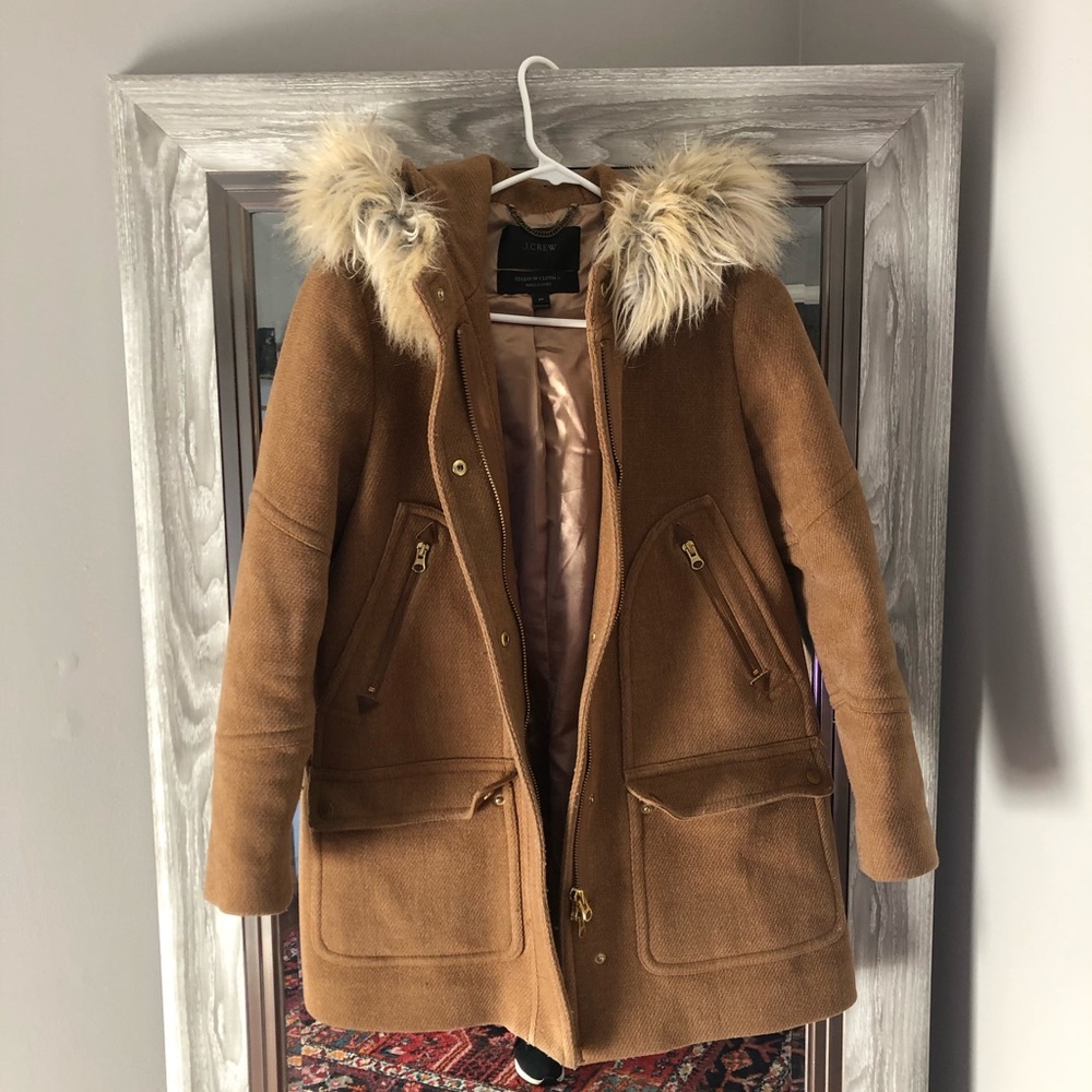 J. Crew Chateau Parka in Stadium Cloth Acorn